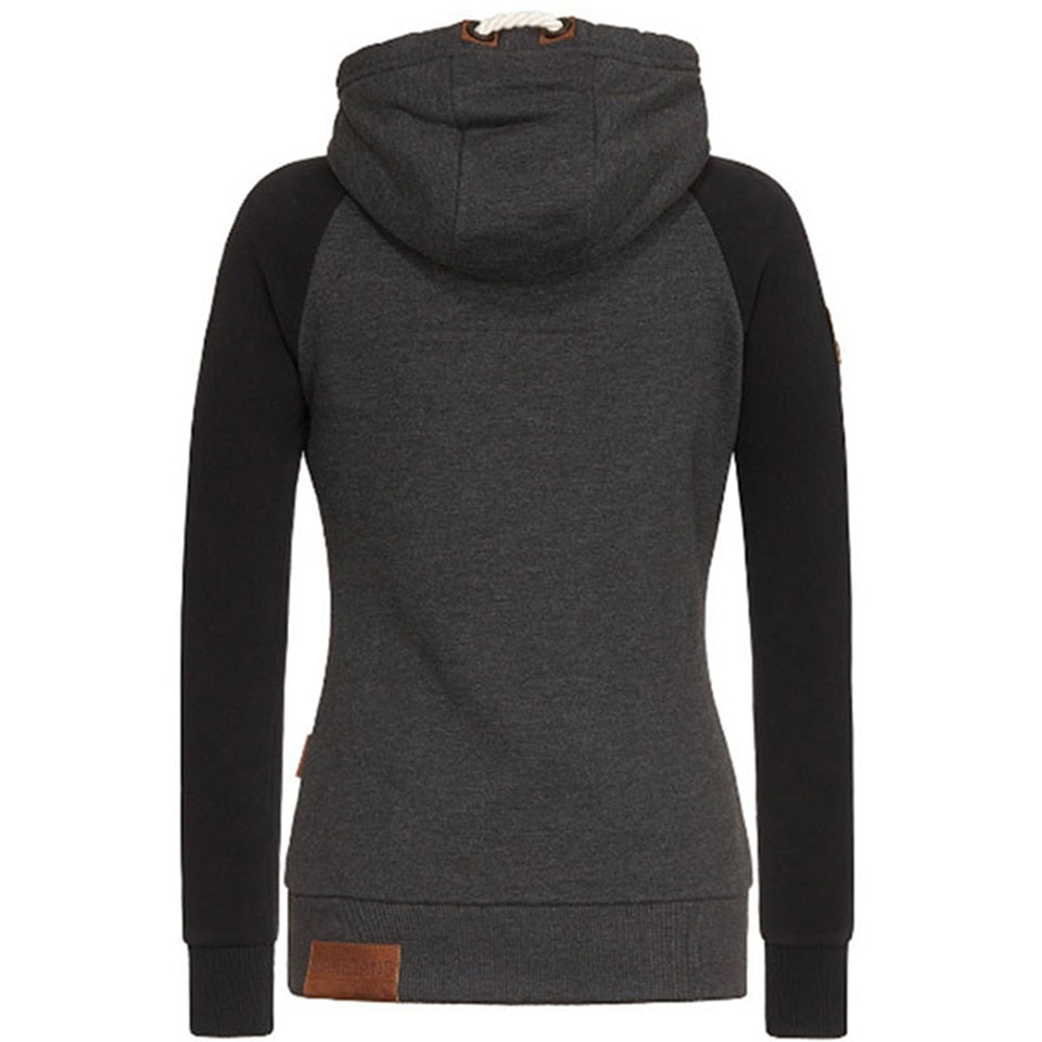 Tina | Damen Hoodie mit Reißverschluss