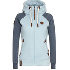 Tina | Damen Hoodie mit Reißverschluss