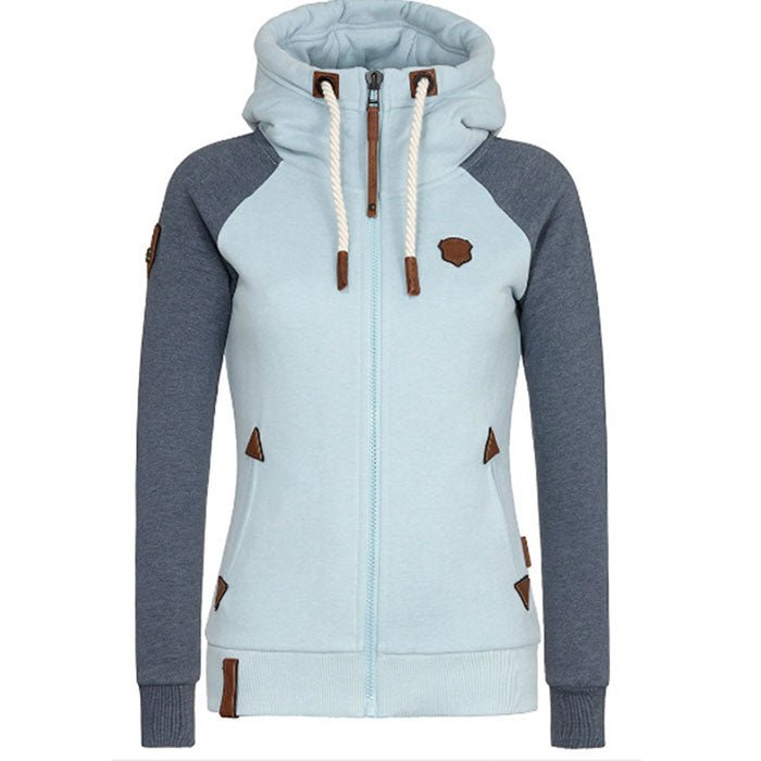 Tina | Damen Hoodie mit Reißverschluss