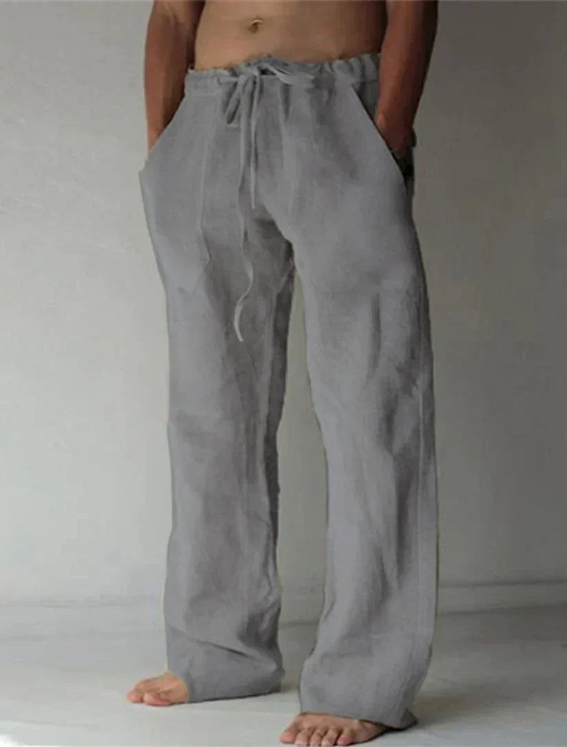 Drune | Herren Baggy Leinenhose