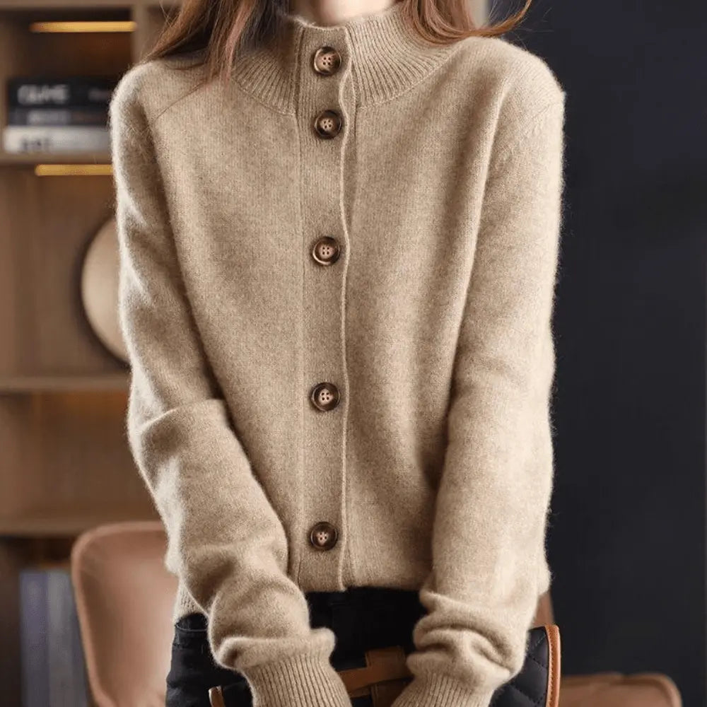 Irina | Damen Kaschmir-Strickjacke