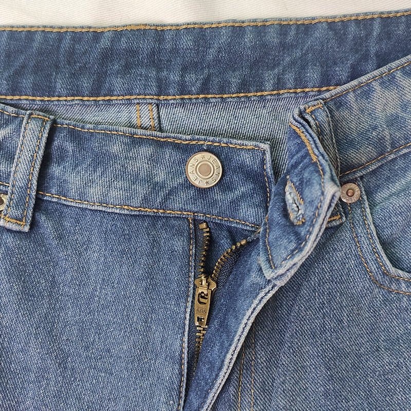 Mirazo Weit geschnittene Jeanshose – Stylische Damenjeans im Boyfriend Fit