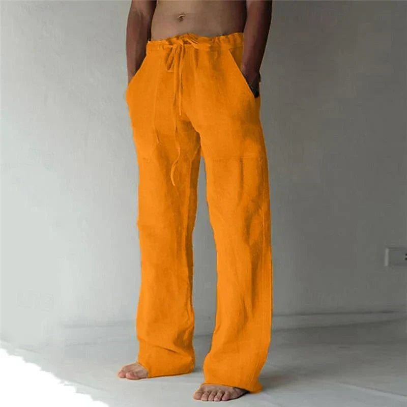 Drune | Herren Baggy Leinenhose