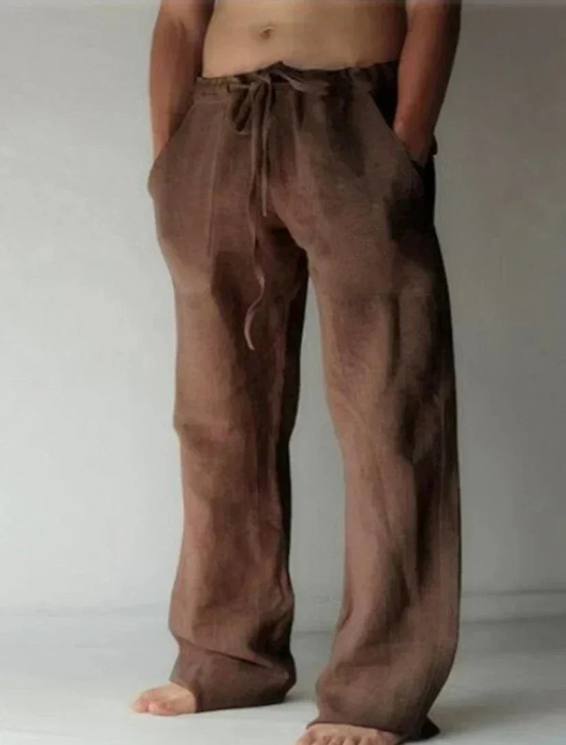 Drune | Herren Baggy Leinenhose