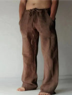Drune | Herren Baggy Leinenhose