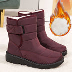 Wasserdichte, rutschfeste und warme Damen-Schneestiefel