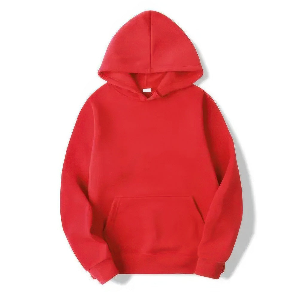 Drune | Herren Blau Kapuzenpulli Übergröße Kapuzenpullover