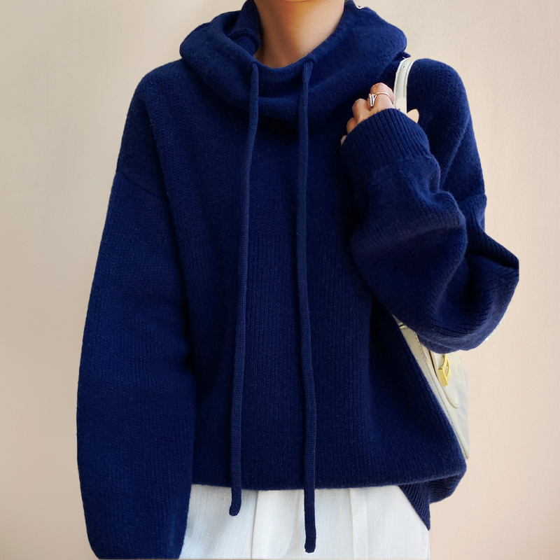Damen Rollkragenpullover aus Merinowolle