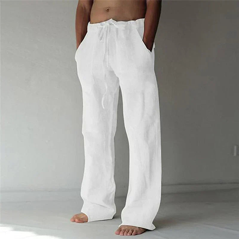 Drune | Herren Baggy Leinenhose