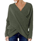 Drune Gekreuzter Pullover