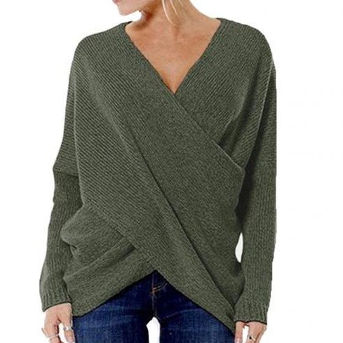 Drune Gekreuzter Pullover